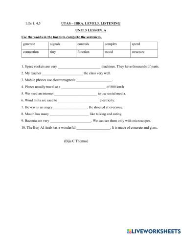 L3 Listening U5 LA Q2