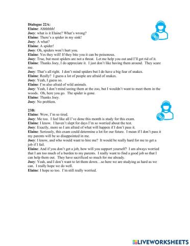 OC2 L23 - Fear Dialogues