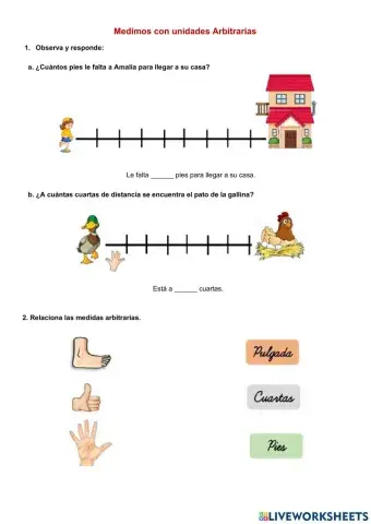 Medimos con Unidades Arbitrarias
