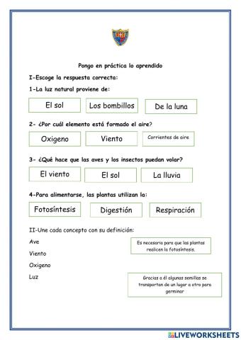 Los recursos naturales