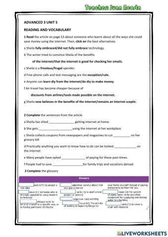 How the internet can save you money