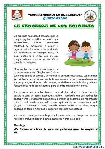 La venganza de los animales