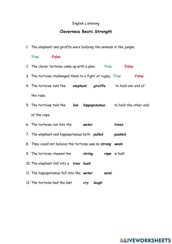 Cleverness Beats Strength