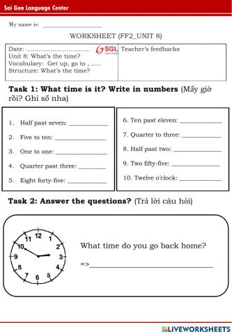 FFs2 - Unit 8 - Marrow (31-5-2022)