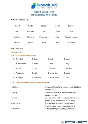 Added value pet - house and home