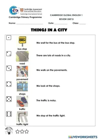 CGE1-Review U8-Vocabulary