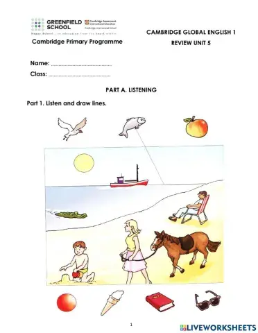 CGE1-Unit 5-Revision 5-Listening