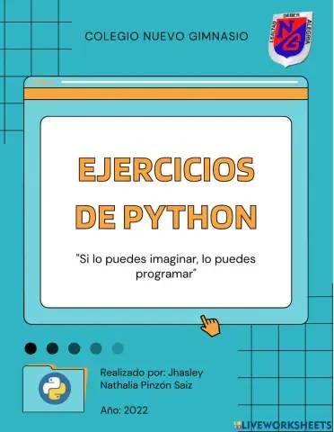 Ejercicios Python - Operadores aritméticos, digitales y lógicos