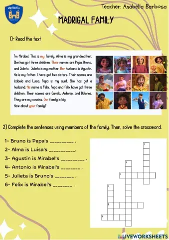 Possessive adjectives