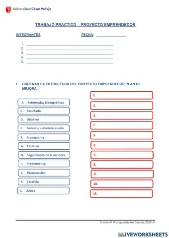 Proyecto emprendedor