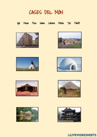 cases del món 