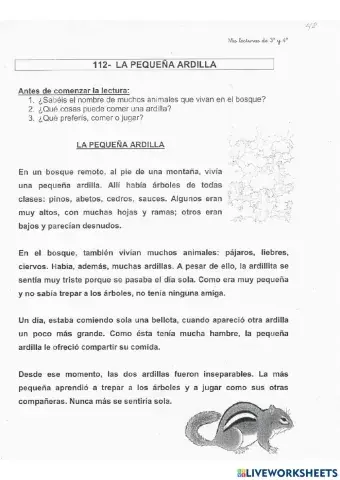 Lectura de comprension