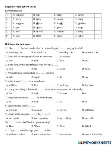 Group 4 - Ôn tập cuối kì 2