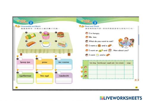 What do you want to eat? FM4L3p.39