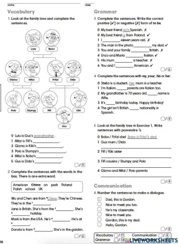 Go Getter 1 Test Unit 1