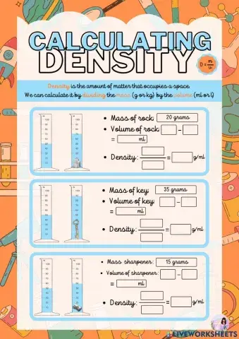 Calculating density