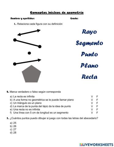Conceptos basicos de geometria
