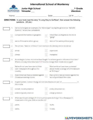 8-A long way to go Reza