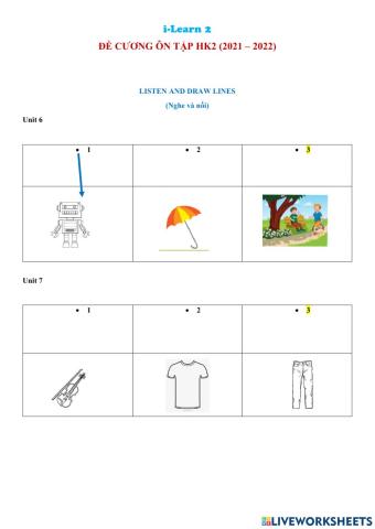 G2 - review 2 - listen draw lines