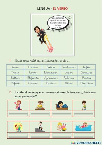 Gramática - El verbo