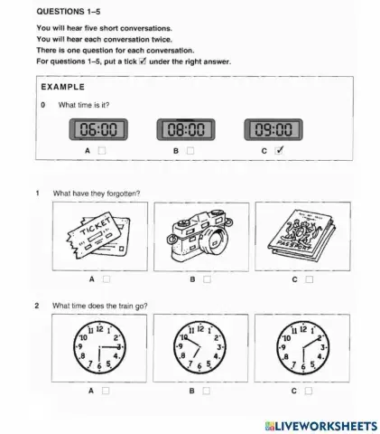 Ket 1-listening-test 1-part 1