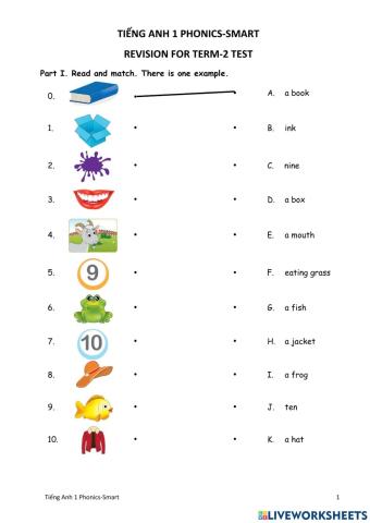 The second semester revision- Grade 1- Day 1