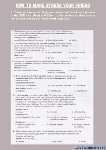 How to make stress your friend