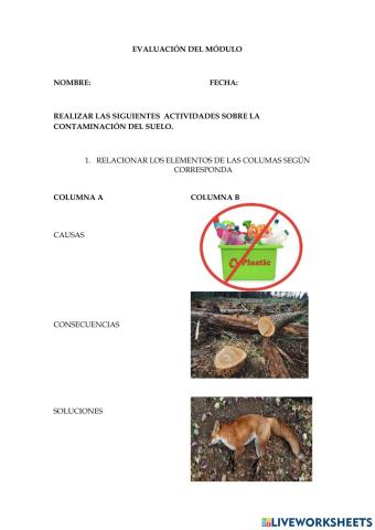 Contaminación del suelo