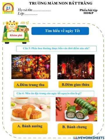 Phiếu BT HĐKP- Tết- MN Bát Tràng