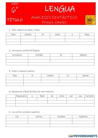 Analisis sintáctico