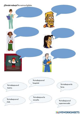 ¿Dónde trabajo?