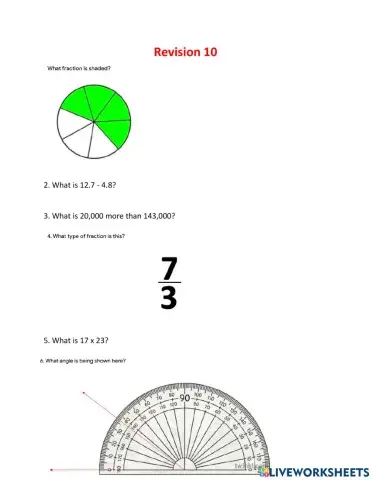 Practice Questions 10