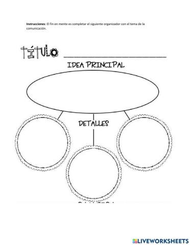 Organizador gráfico