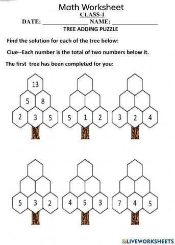 Addition puzzle