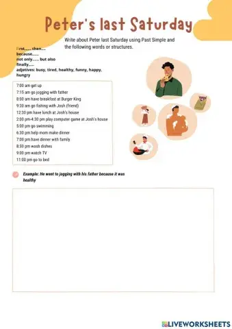 Peter's last saturday