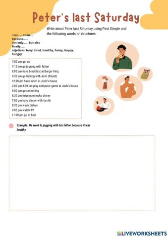 Peter's last saturday