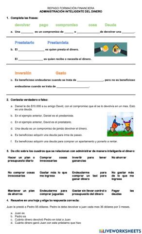 Administración inteligente del dinero