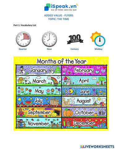 Added value flyers - The Time