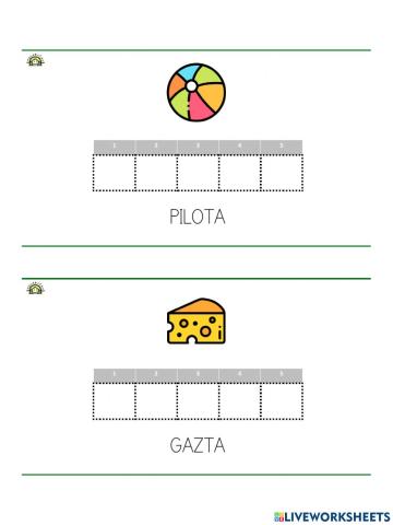 SILABAK gai orokorra