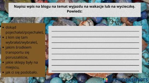 Br 5 U6 revision - writing