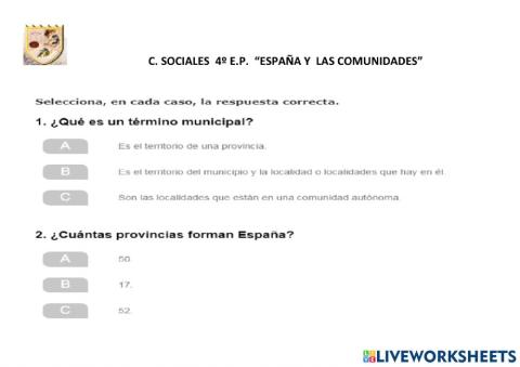 España y las Comunidades