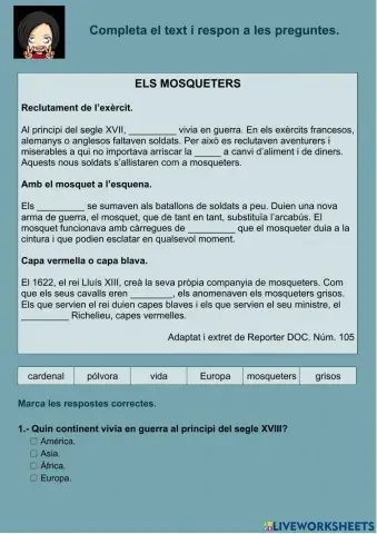 Comprensió lectora 10