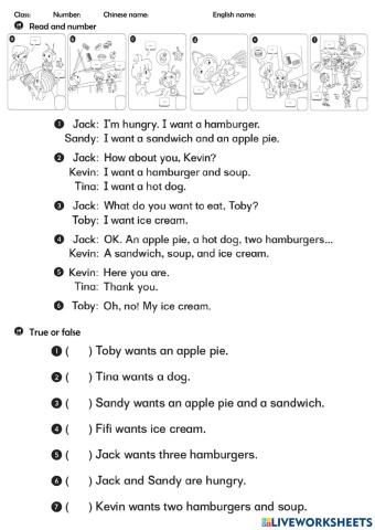 What do you want to eat