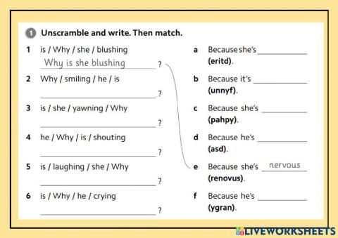 Feelings and emotions