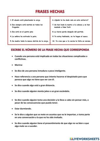 Frases hechas