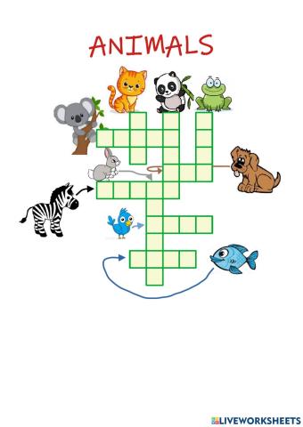 ANIMALS crossword