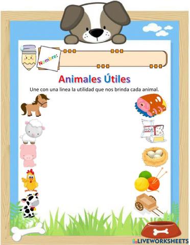 Animales útiles y dañinos