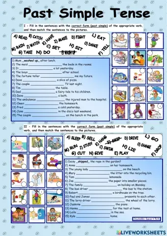 Past and present perfect