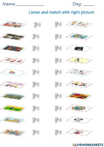 English 6 - unit 1 - vocabulary - listening 4