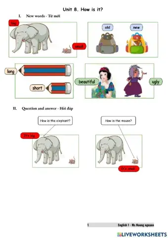 E1U8 How is it? -nuongnguyen